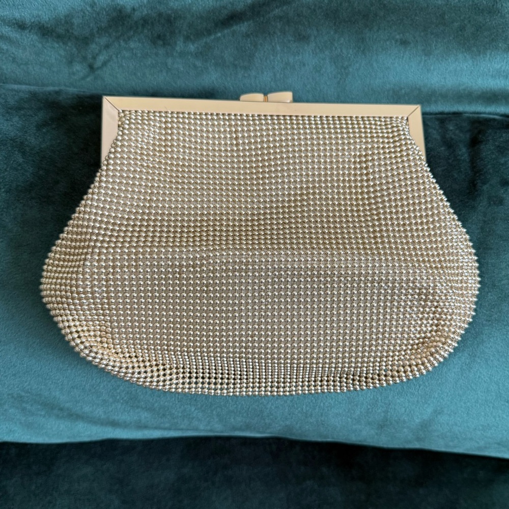 Elegant Gold Clutch Bag. Perfect Condition